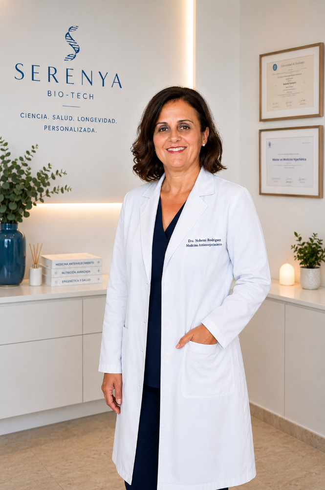 Dra. Nohemí Rodríguez, especialista en medicina preventiva y longevidad en Elche